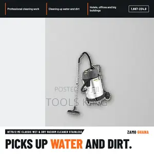 Nt70/2 Me Classic Wet & Dry Vacuum Cleaner Stainless - 1.667-224.0