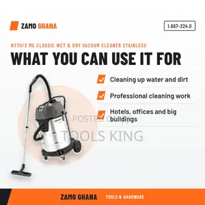 Nt70/2 Me Classic Wet & Dry Vacuum Cleaner Stainless - 1.667-224.0