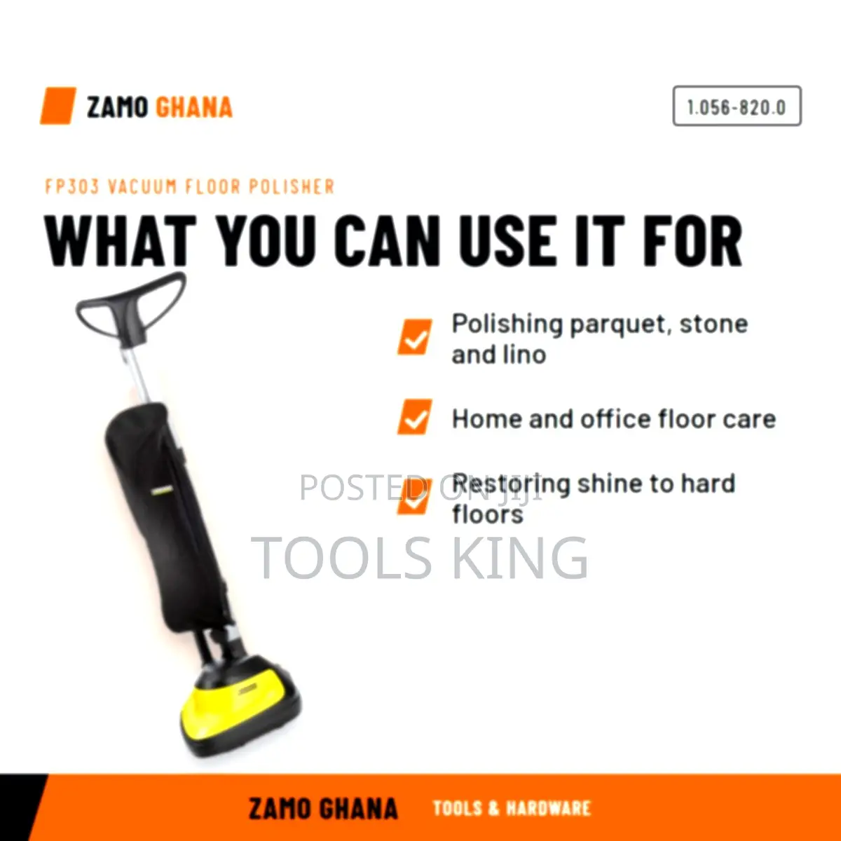 Fp303 Vacuum Floor Polisher - 1.056-820.0