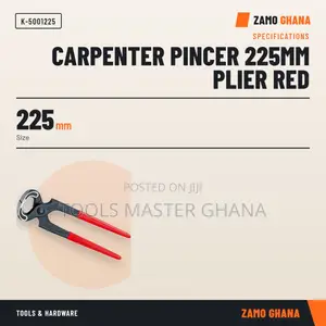 Carpenter Pincer 225Mm Plier Red - K-