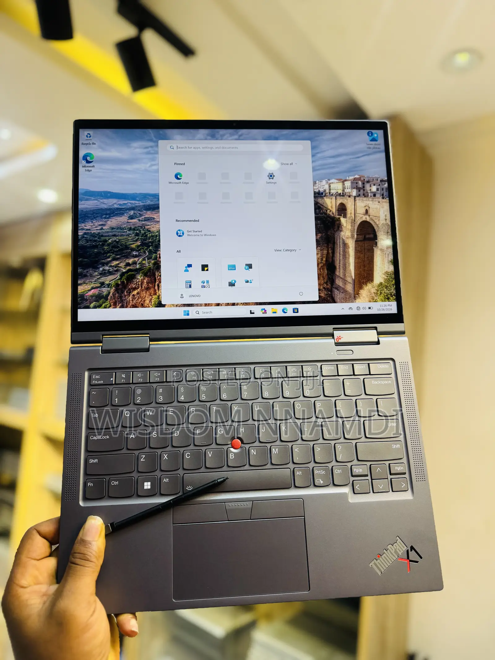 Laptop Lenovo ThinkPad X1 Yoga 16GB Intel Core i7 SSD 512GB