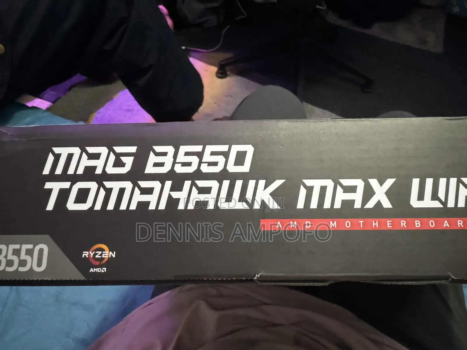 MSI MAG B550 Tomahawk MAX WiFi Gaming Motherboard Ryzen 5000 Series