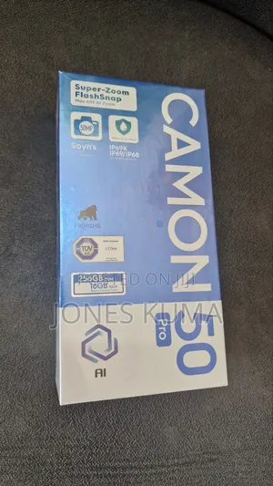 New Tecno Camon 50 Pro 256 GB Orange