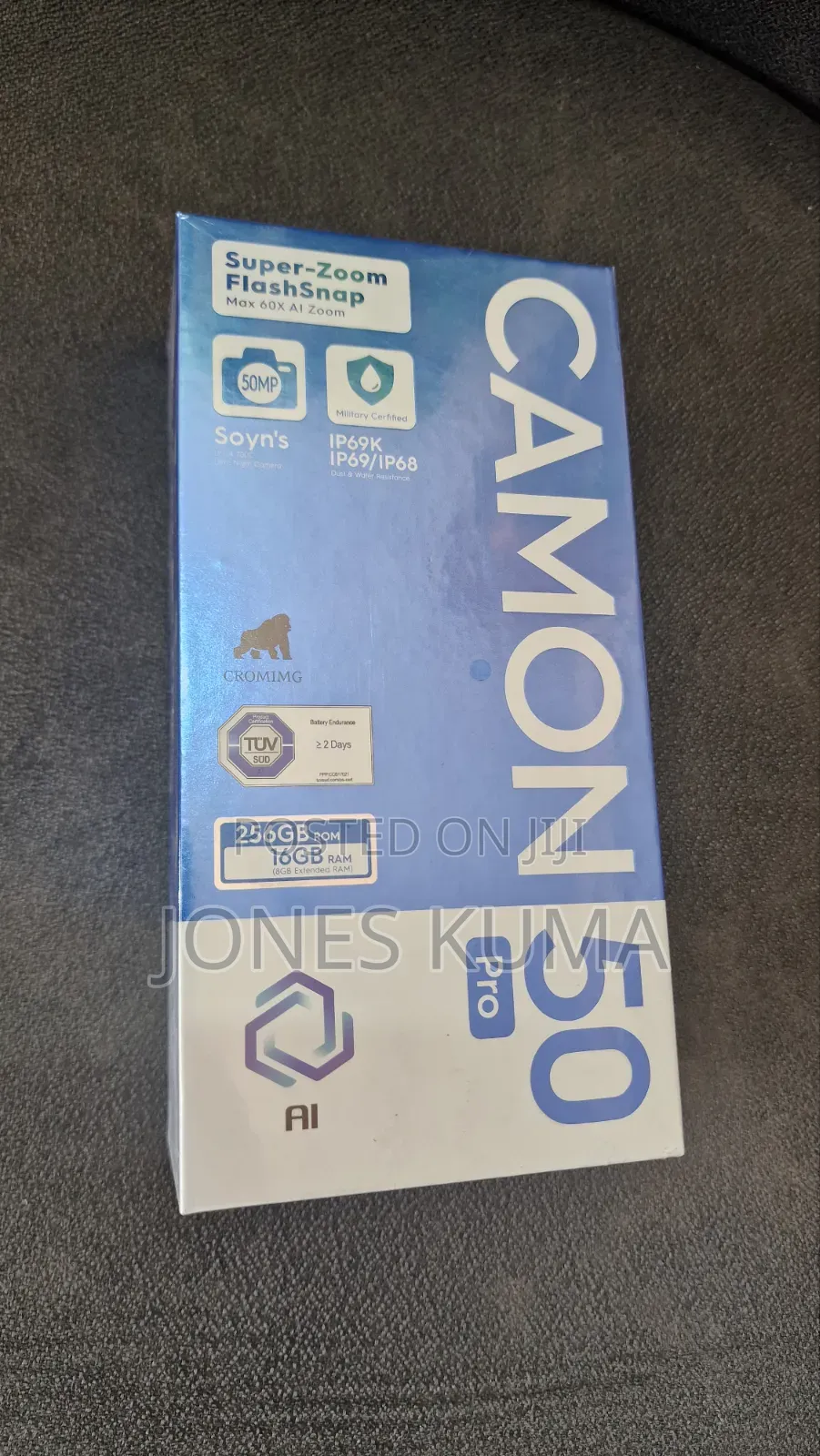 New Tecno Camon 50 Pro 256 GB Orange