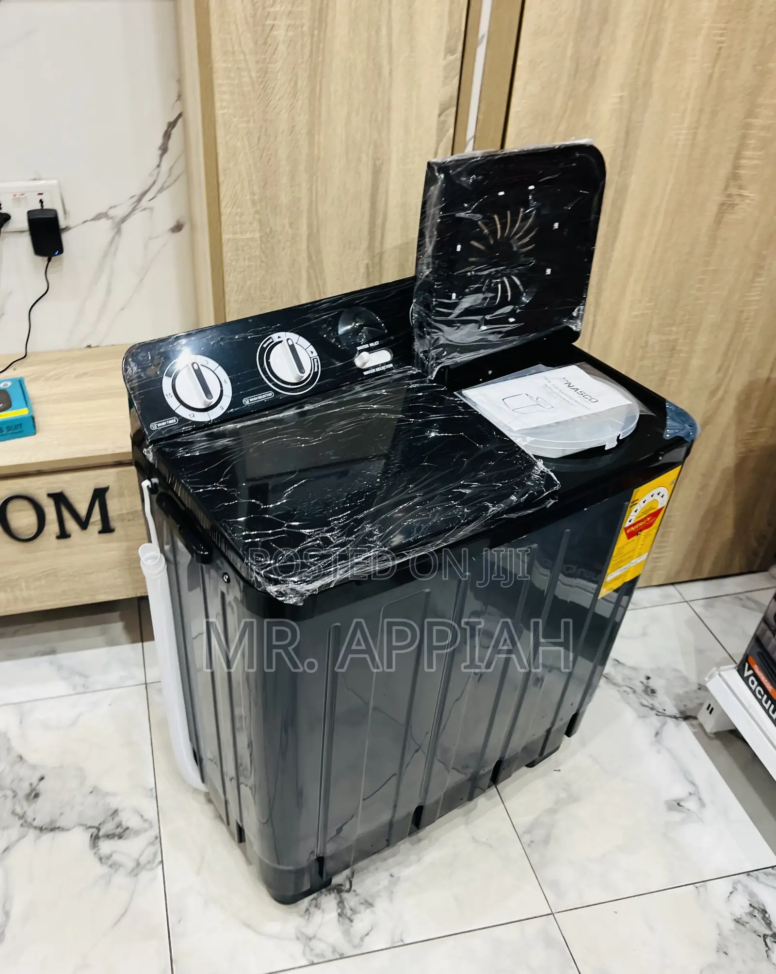 6 Stars Top Load Nasco 7kg Semi-Auto Washing Machine