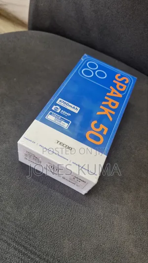 New Tecno Spark 50 128 GB Black