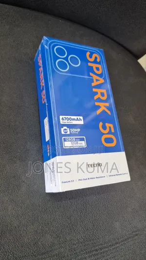 New Tecno Spark 50 128 GB Black