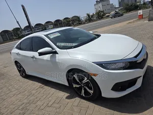 Honda Civic Touring 4dr Sedan (1.5L 4cyl) 2016 White