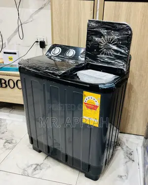 Super Affordable Nasco 7kg Washer(6 Stars)Dark Gray