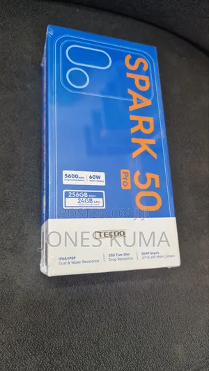 New Tecno Spark 50 Pro 256 GB Black