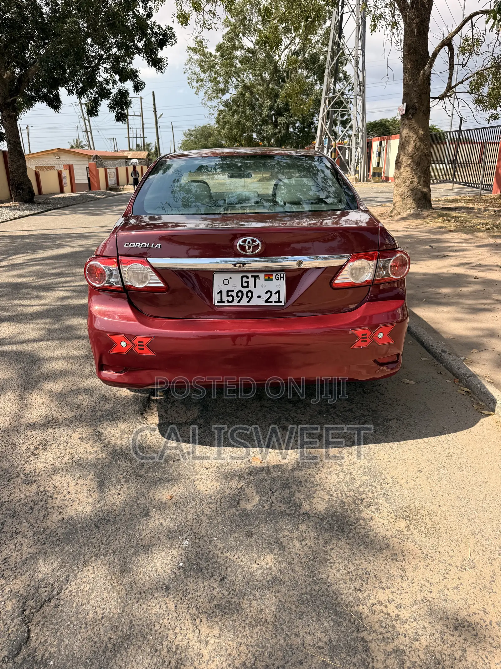 Toyota Corolla LE 4dr Sedan (1.8L 4cyl 4A) 2013 Burgundy