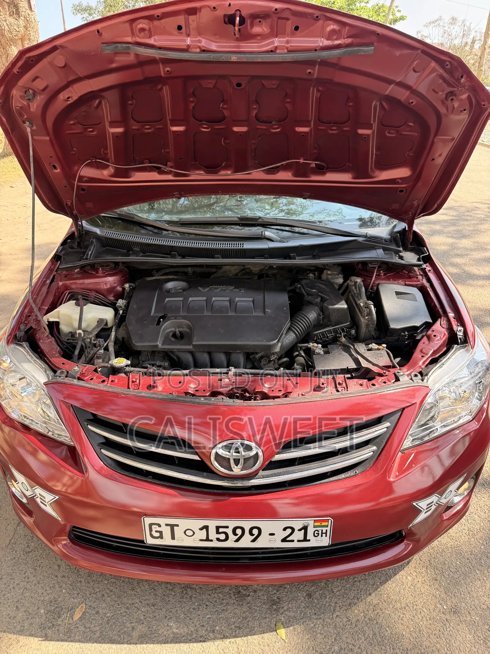 Toyota Corolla LE 4dr Sedan (1.8L 4cyl 4A) 2013 Burgundy