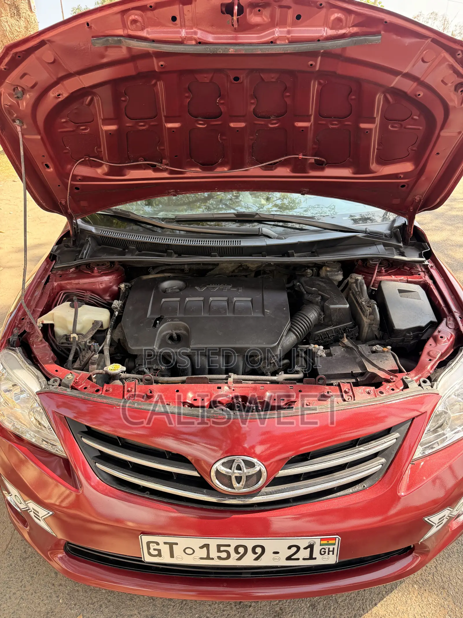 Toyota Corolla LE 4dr Sedan (1.8L 4cyl 4A) 2013 Burgundy