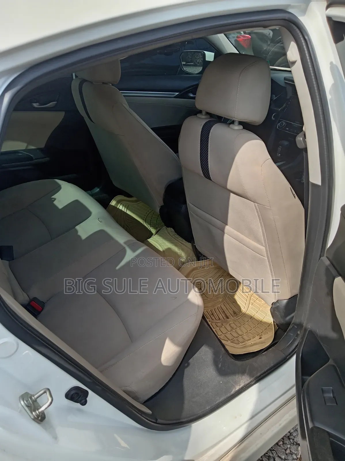 Honda Civic EX-L 4dr Sedan (1.5L 4cyl) 2017 White