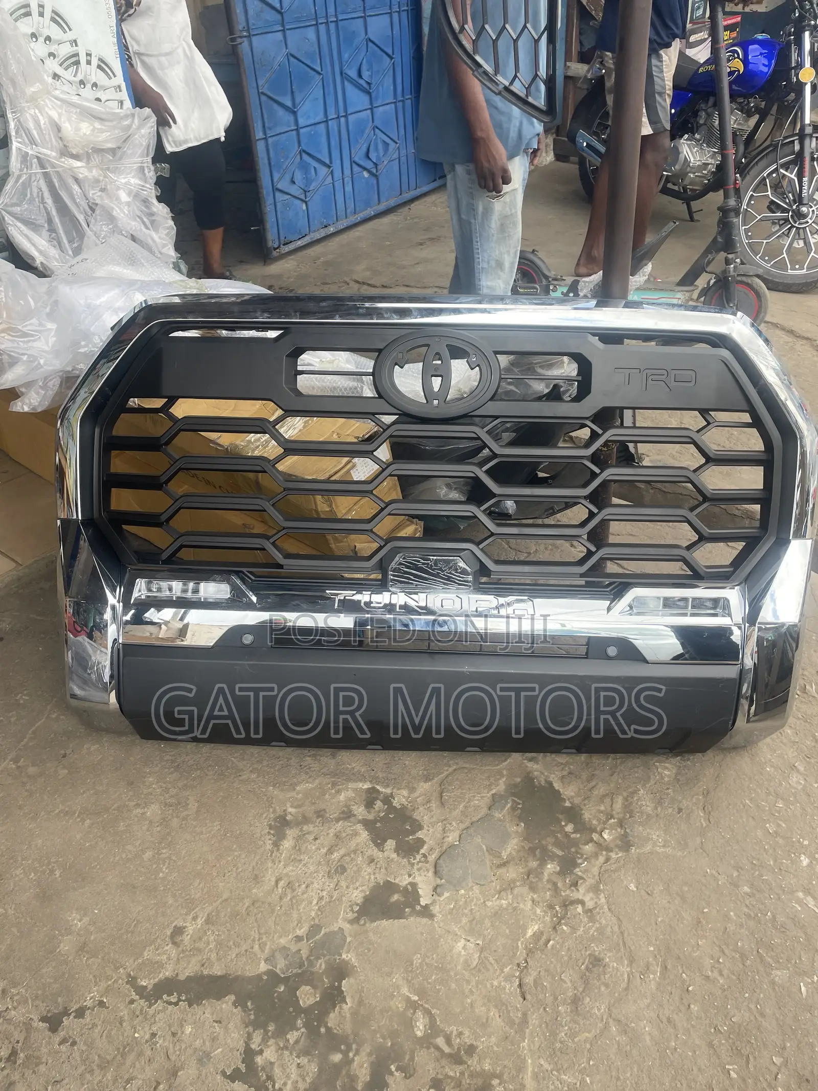 Tundra 2023 2024 2025 Front Bumper Complete