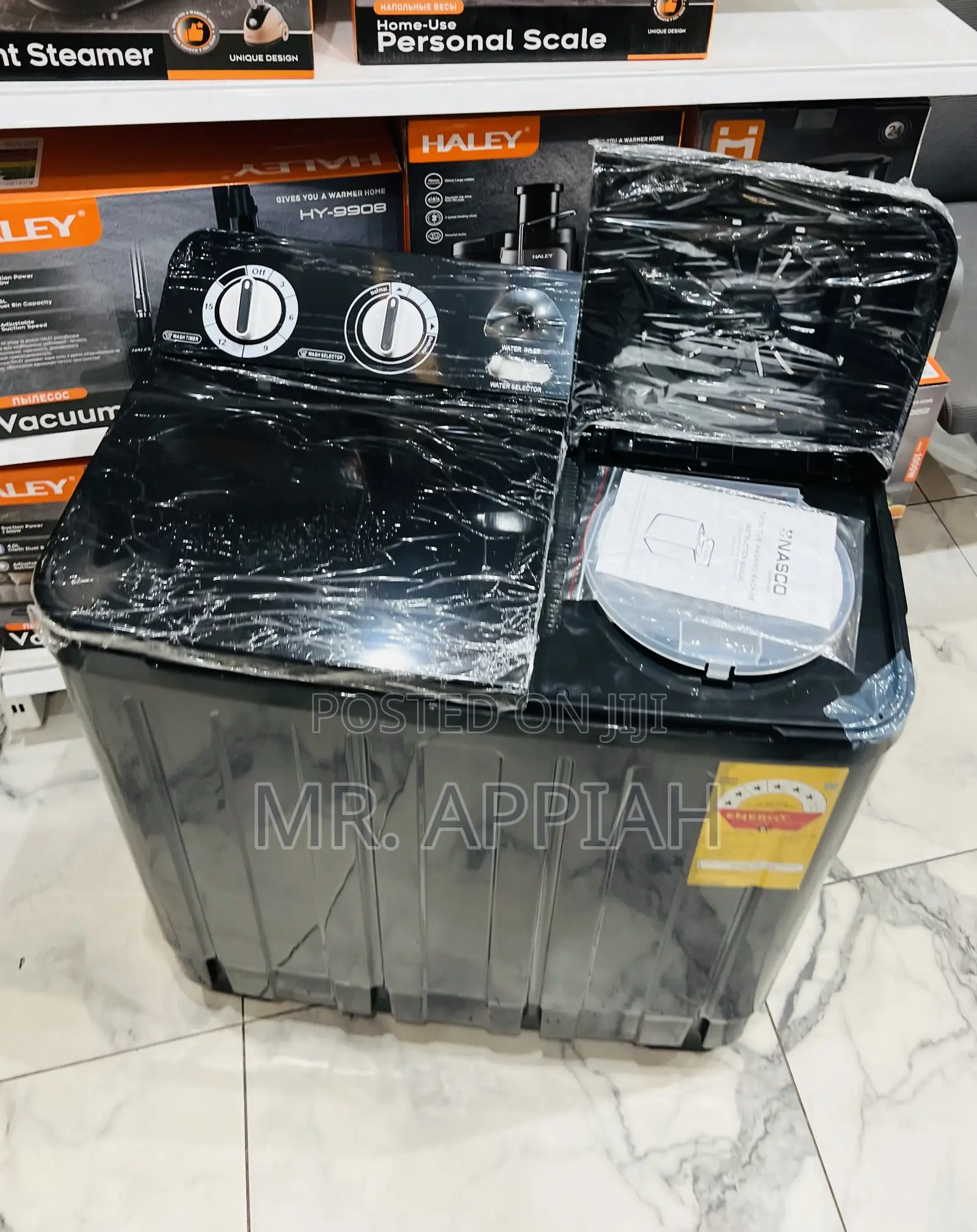 Efficient Affordable Nasco 7kg Washer With 6 Stars(dark Gray)