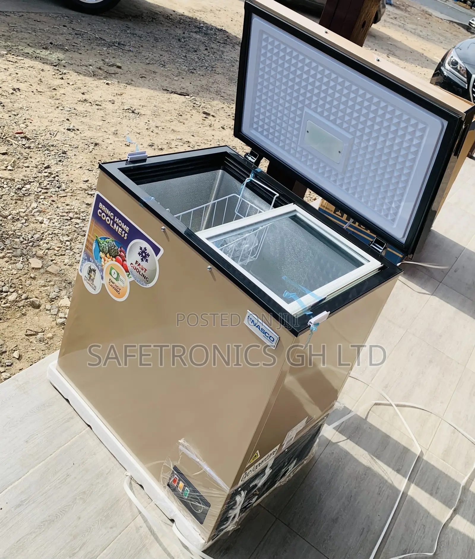 Eco-Friendly 150L Nasco (Gold) 1 Door Nas200fl Freezer