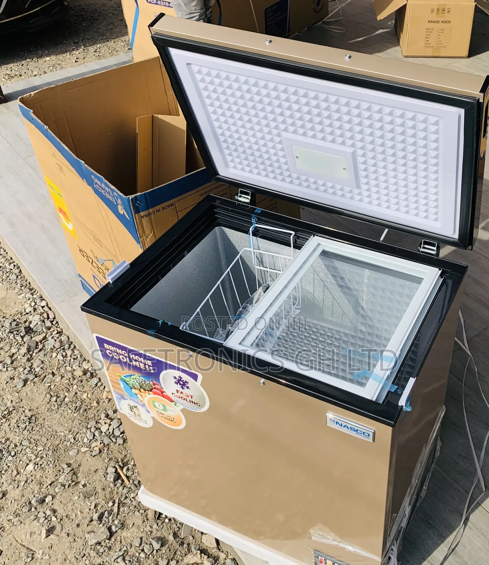 Nasco Ice-Master 150L (Gold) Nas200fl 1 Door Freezer