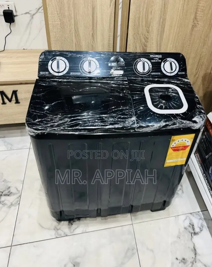 Sleek Nasco Twin Tub Washer(Semi-Auto)6 Stars