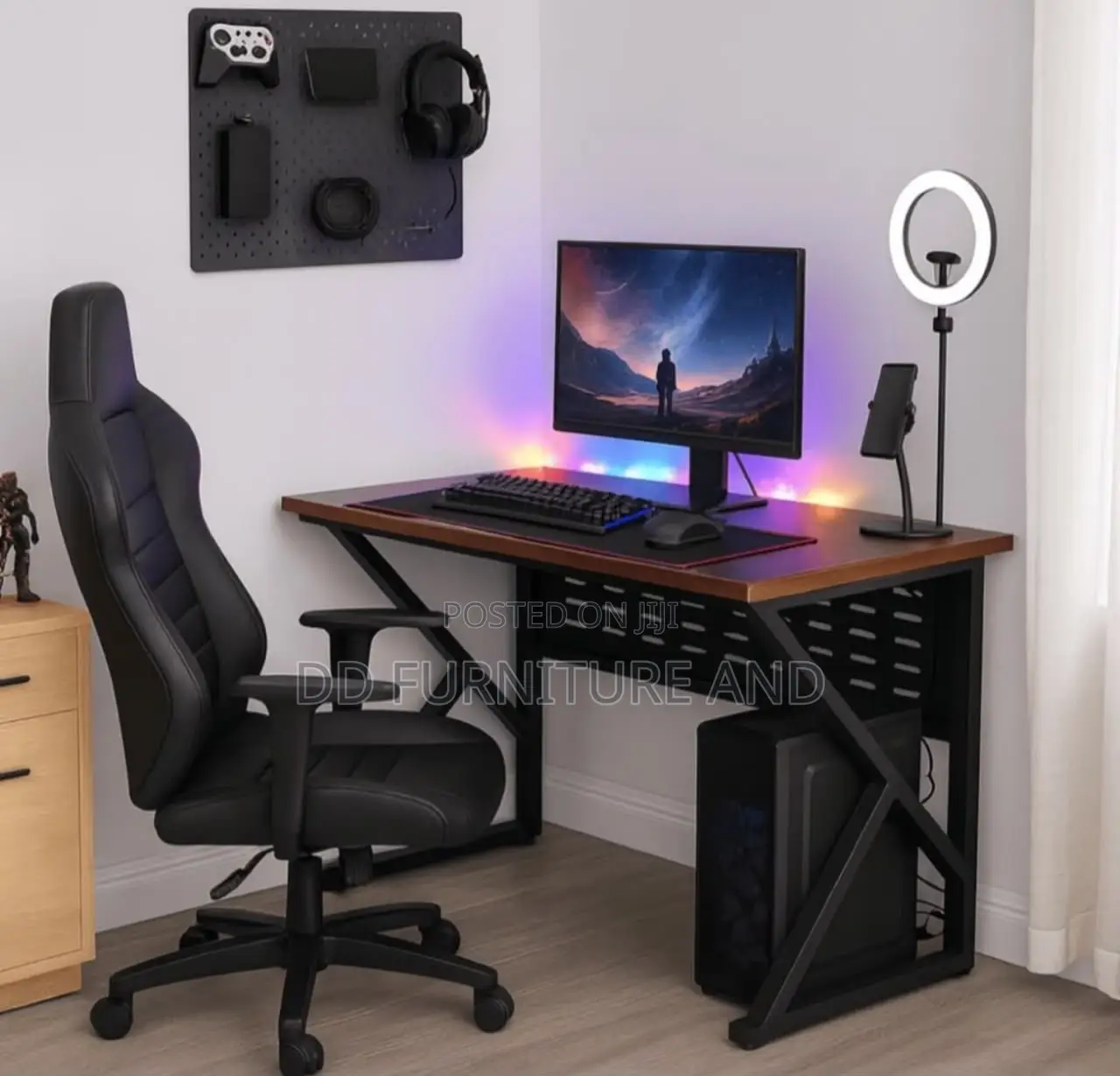 Z-Shaped Study Office Desk