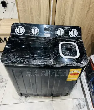 Premium Top Load Nasco 7kg Washer(6 Stars)dark Gray