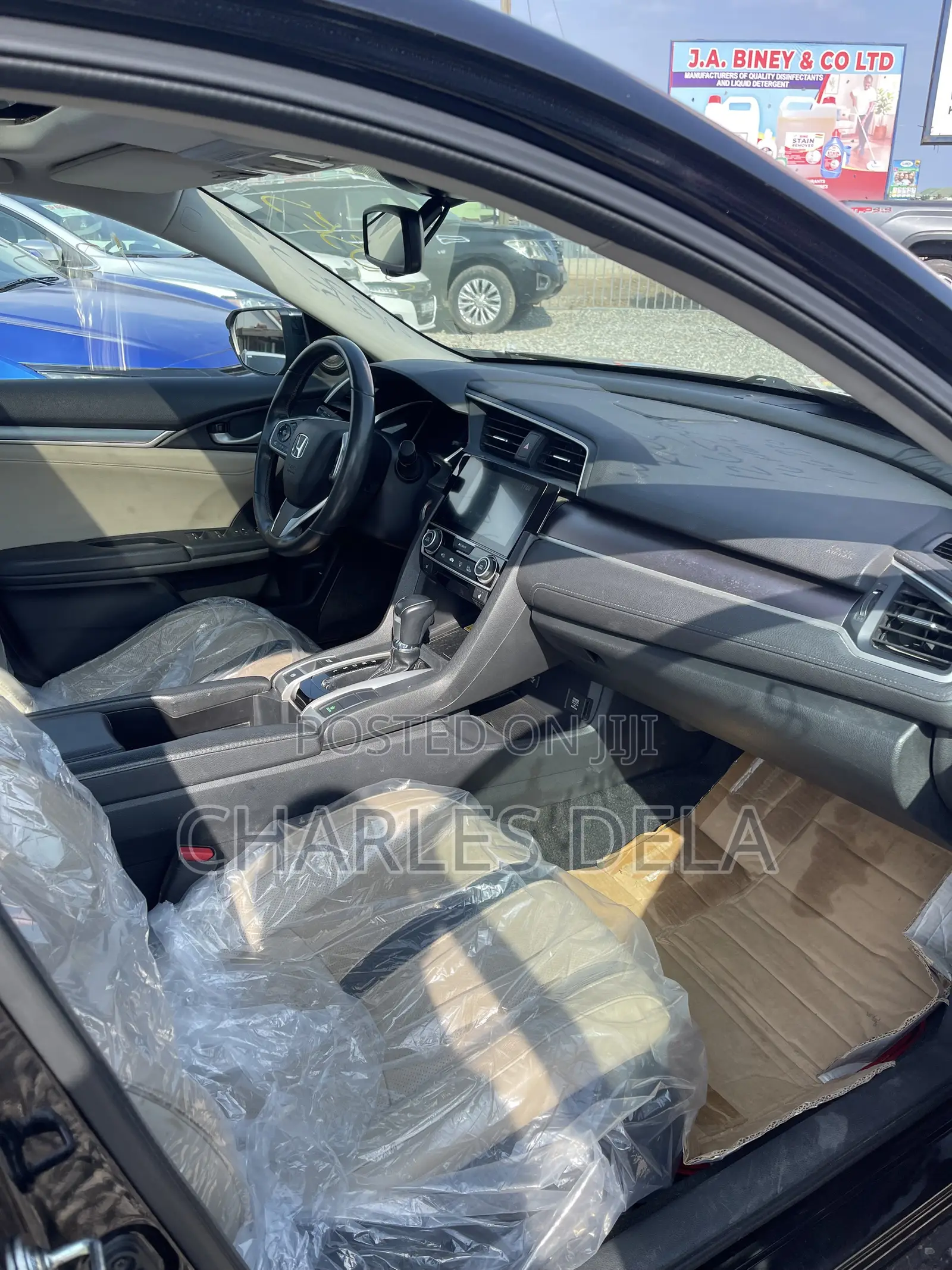 Honda Civic Touring 4dr Sedan (1.5L 4cyl) 2017 Black