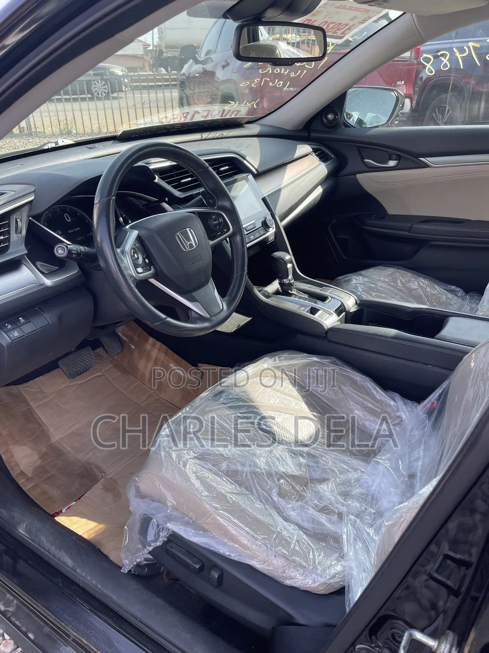 Honda Civic Touring 4dr Sedan (1.5L 4cyl) 2017 Black