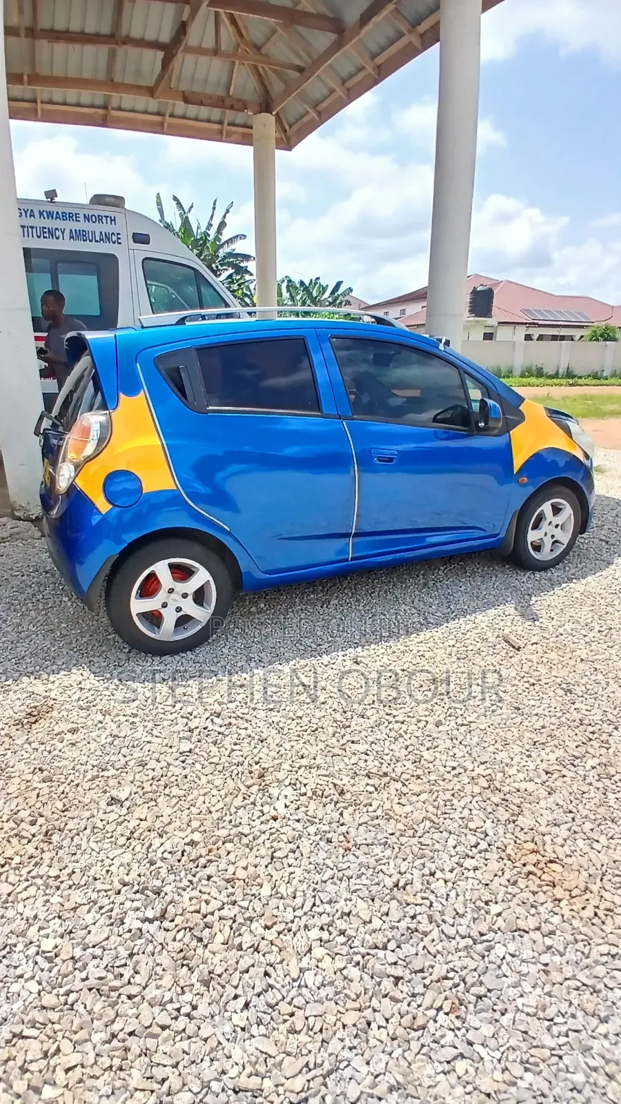 Chevrolet Spark 2012 Blue