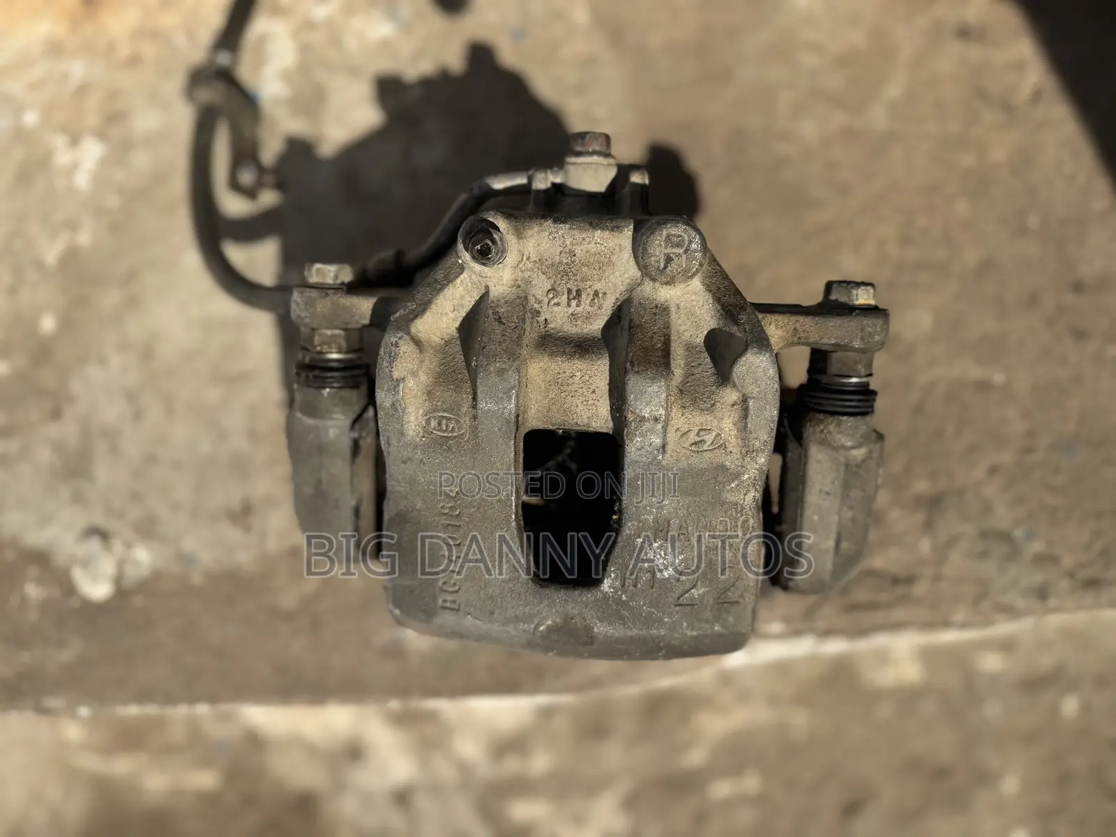 Back Brake Caliper and Disc