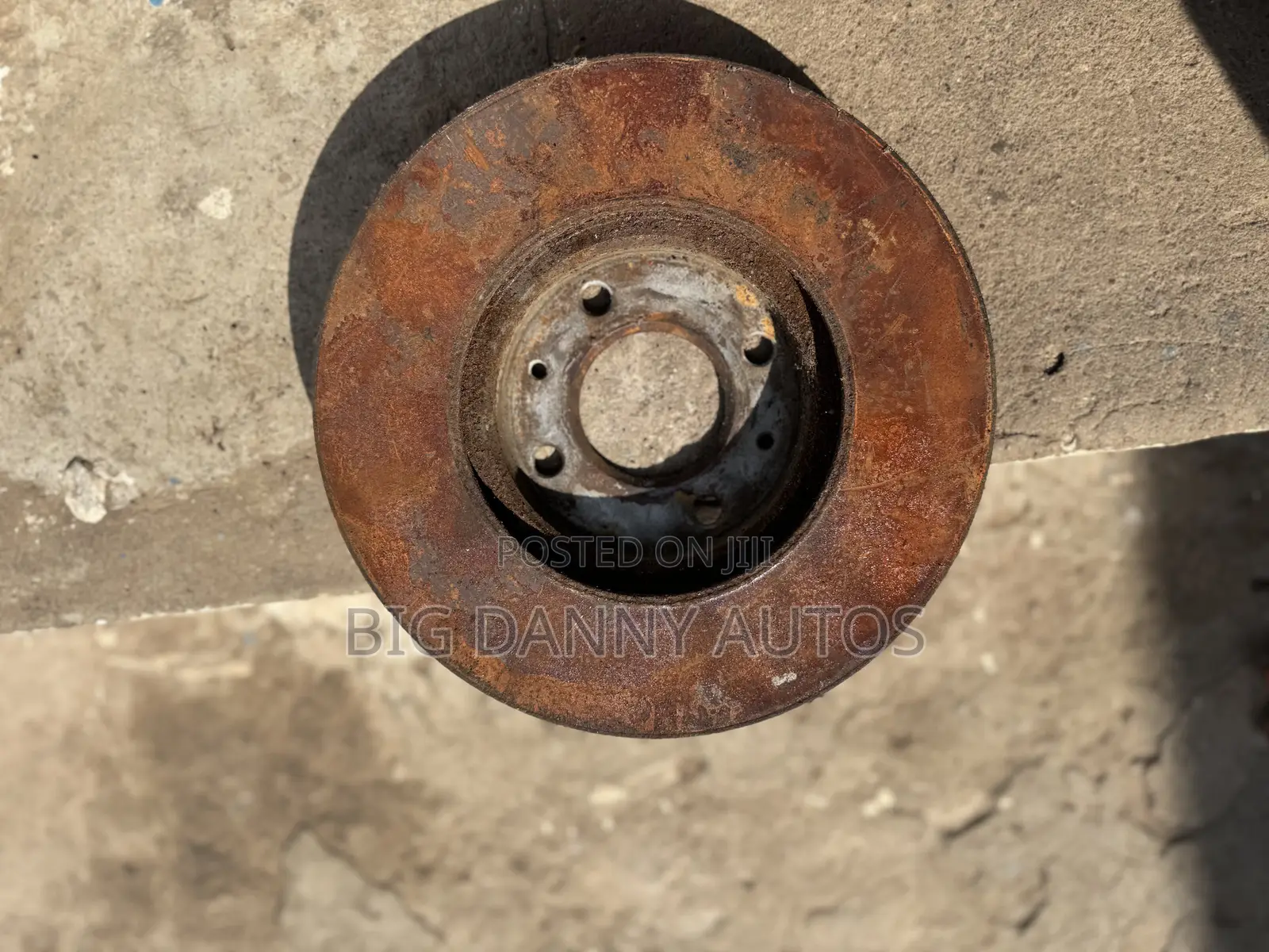 Back Brake Caliper and Disc