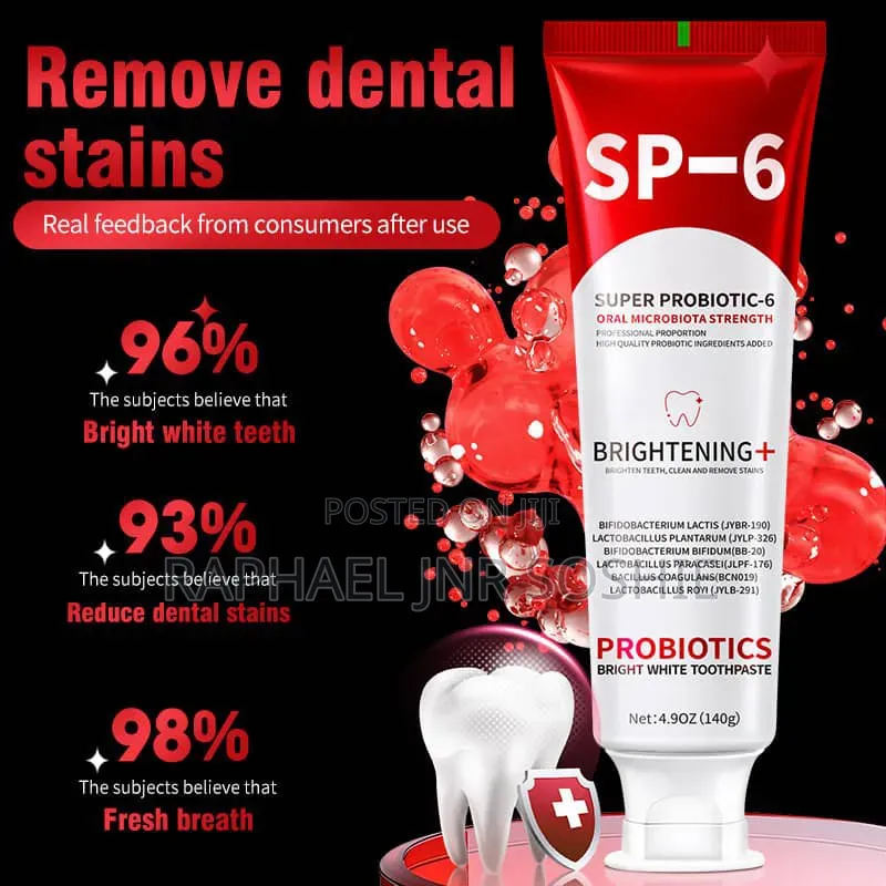 Probiotic Whitening Tooth Paste