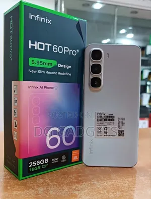 New Infinix Hot 60 Pro+ 256 GB Gold