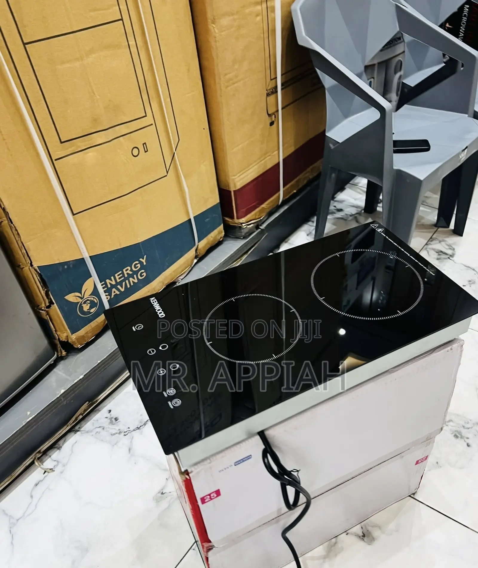 Shop Classic Tempered Glass Kenwood 2 Electric Hob