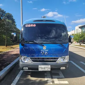 Hyundai County 2014 Blue