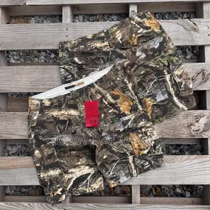 Rugged Camo Cargo Shorts