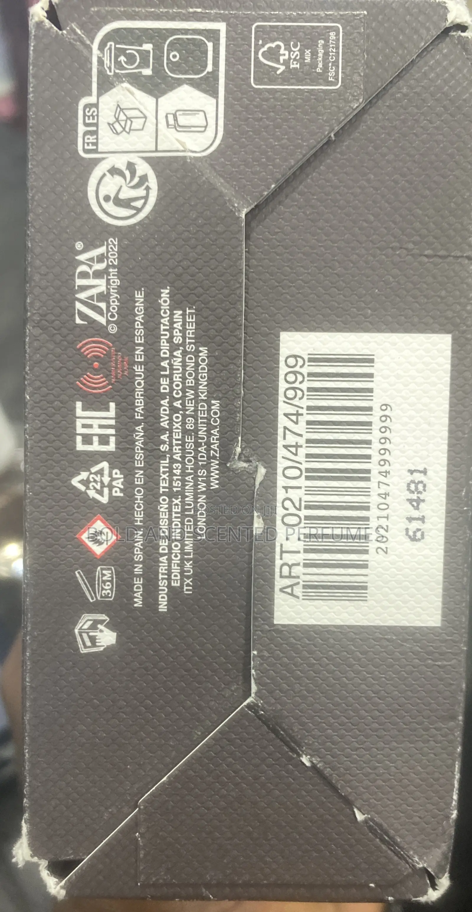 Original Zara Tobacco Collection 2x