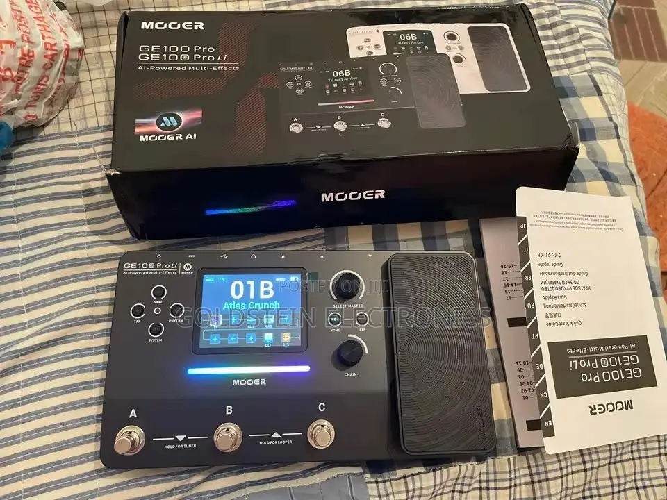 Guitar Effects Pedal Mooer GE100 Pro Li
