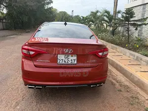 Hyundai Sonata Limited 2.0T Seban (2.0L 4cyl 6A) 2017 Red