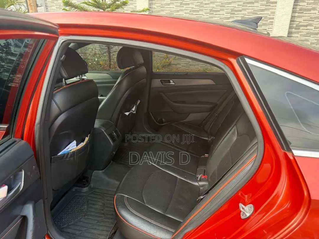 Hyundai Sonata Limited 2.0T Seban (2.0L 4cyl 6A) 2017 Red
