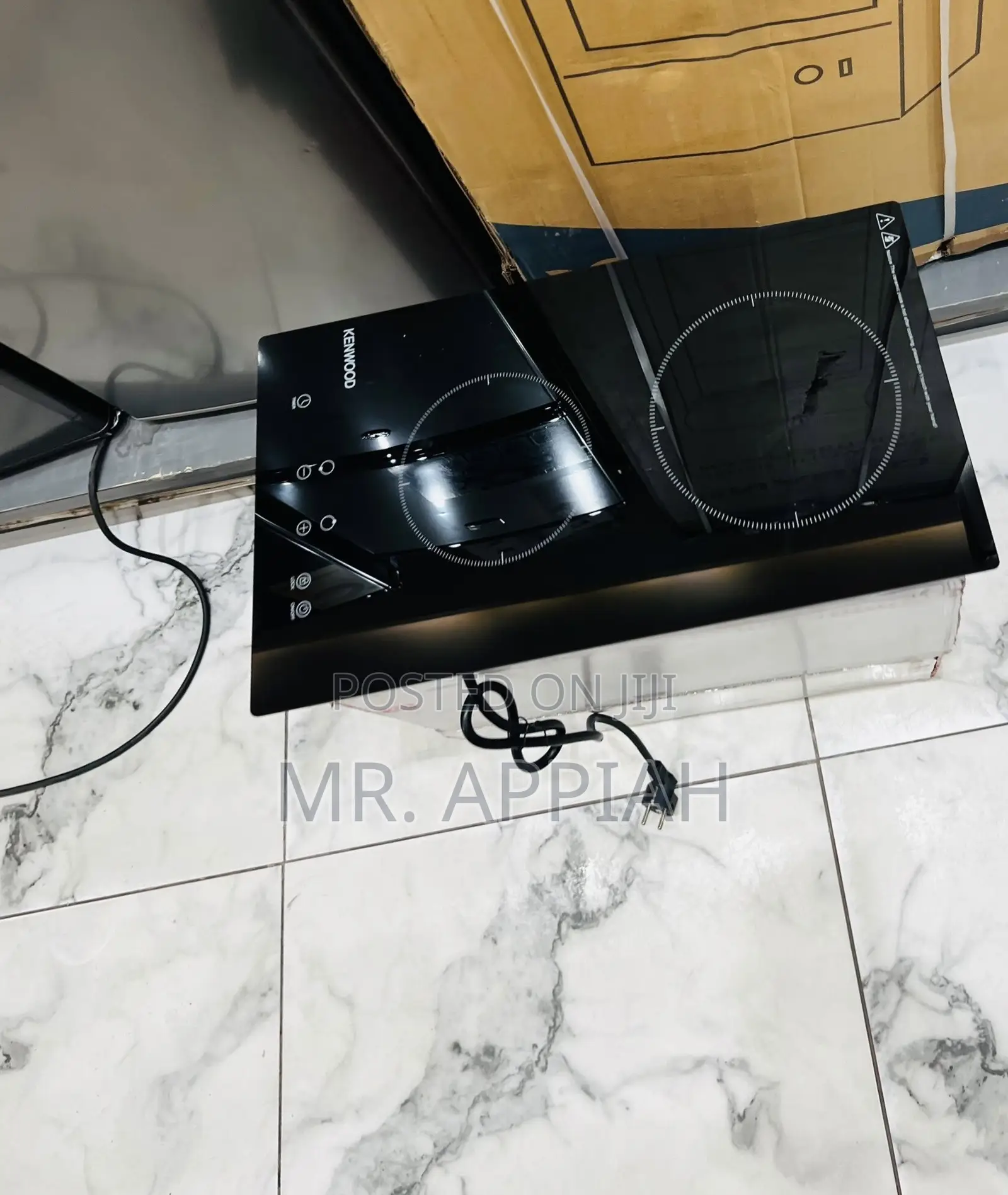 Adorable Kenwood Touch Screen 2 Electric Hob(Tempered Glass)