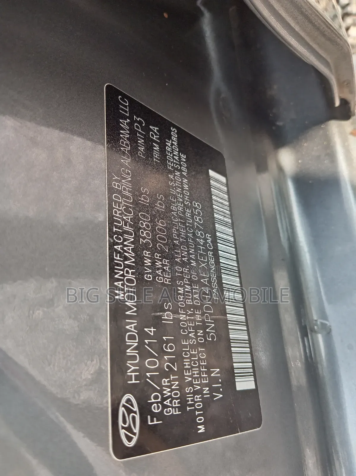 Hyundai Elantra Limited 4dr Sedan (1.8L 4cyl 6A) 2015 Silver