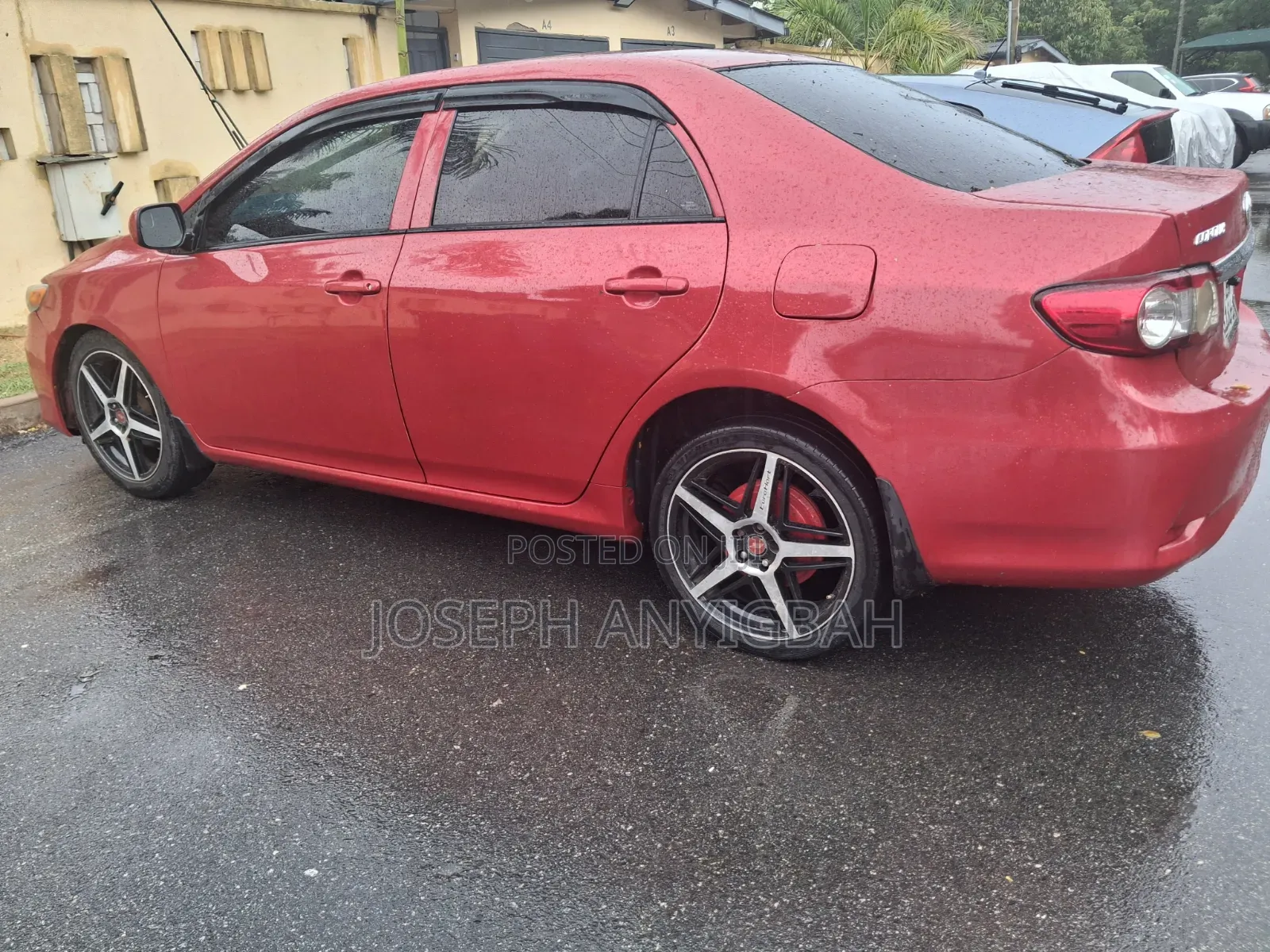 Toyota Corolla L 4dr Sedan (1.8L 4cyl 5M) 2013 Burgundy