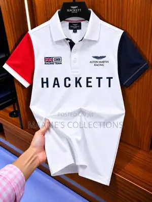 Men’s Hackett London Polo T-Shirt – Stylish Casual Wear