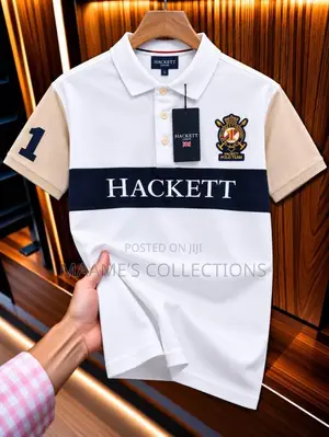 Men’s Hackett London Polo T-Shirt – Stylish Casual Wear