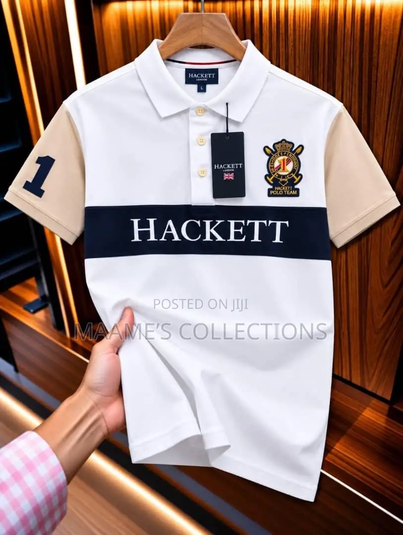 Men’s Hackett London Polo T-Shirt – Stylish Casual Wear