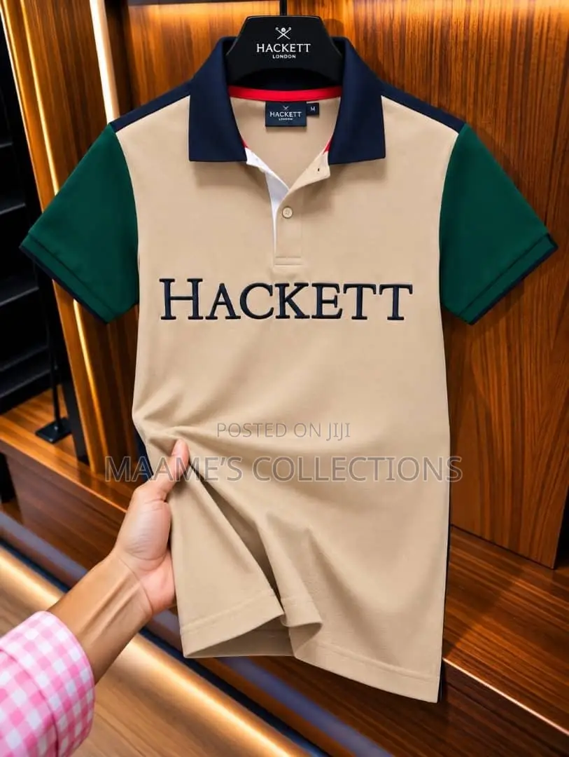 Men’s Hackett London Polo T-Shirt – Stylish Casual Wear