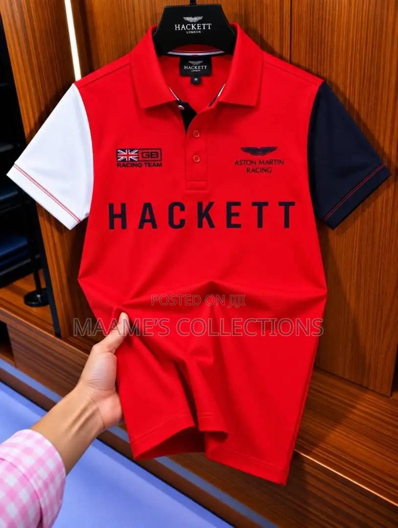 Men’s Hackett London Polo T-Shirt – Stylish Casual Wear