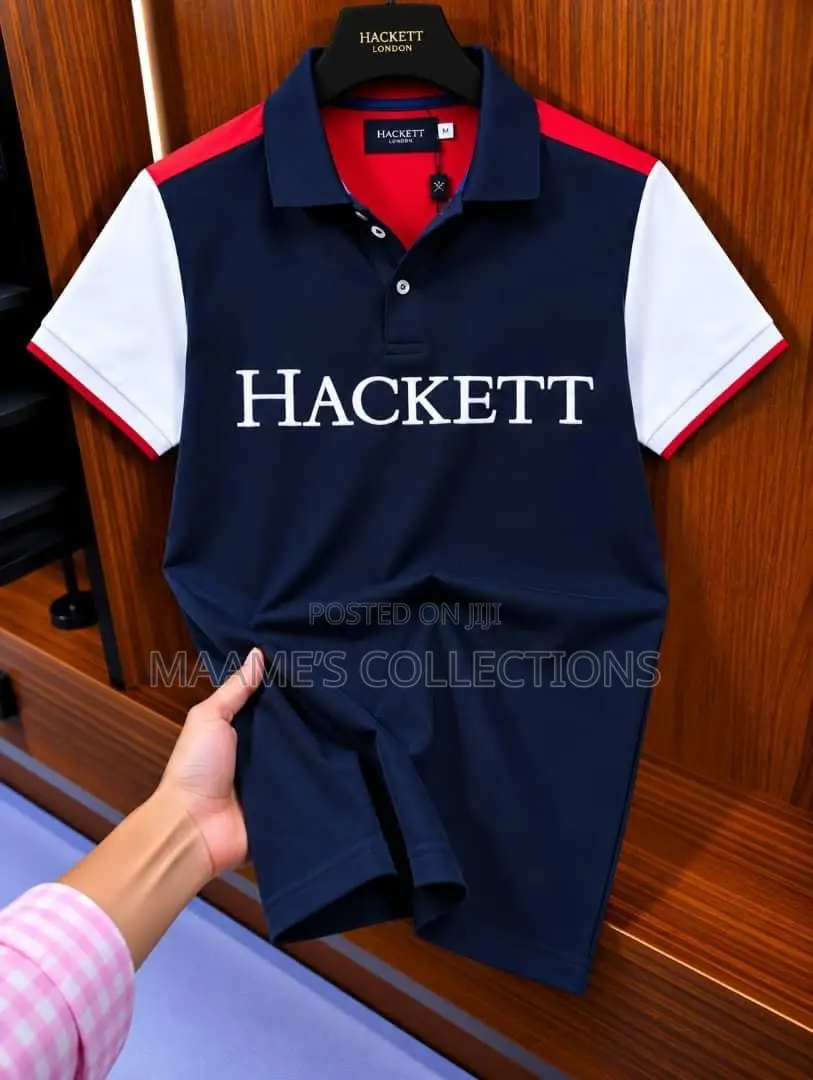 Men’s Hackett London Polo T-Shirt – Stylish Casual Wear
