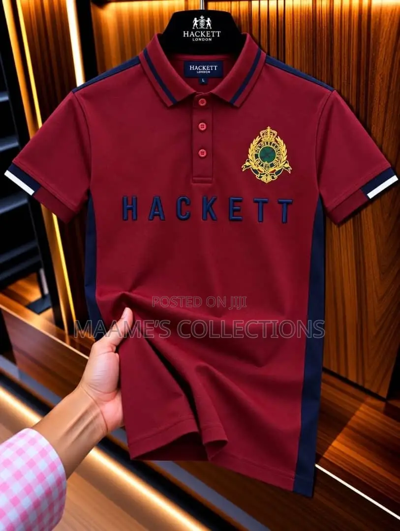 Men’s Hackett London Polo T-Shirt – Stylish Casual Wear