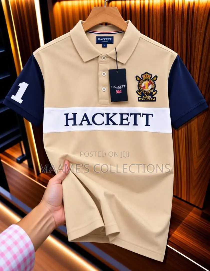Men’s Hackett London Polo T-Shirt – Stylish Casual Wear